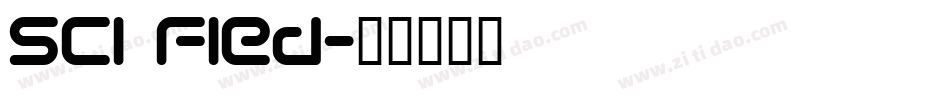 Sci Fied字体转换